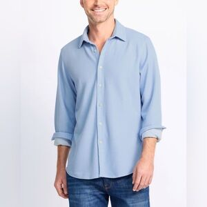 Men's Light Blue Casual Shirt